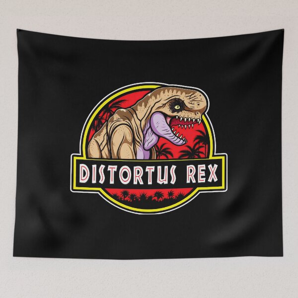 Item preview,  distortus rex jurassic logo rebirth drex dinosaurs  designed and sold by Blck-Acid-Devil.