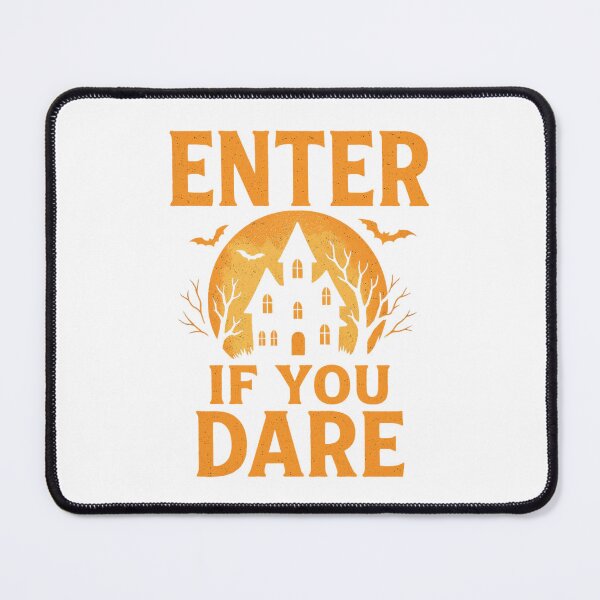 Item preview, Enter If You Dare — Spooky Haunted House Halloween Design for T-Shirts, Stickers & Home Decor designed and sold by SoulThread Studio.