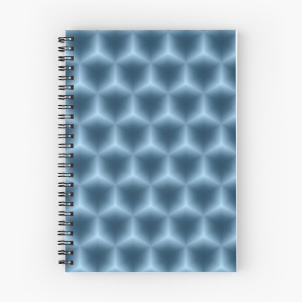 Item preview, Soft Blue Honeycomb Geometric Print designed and sold by IntelliMindDesigns.