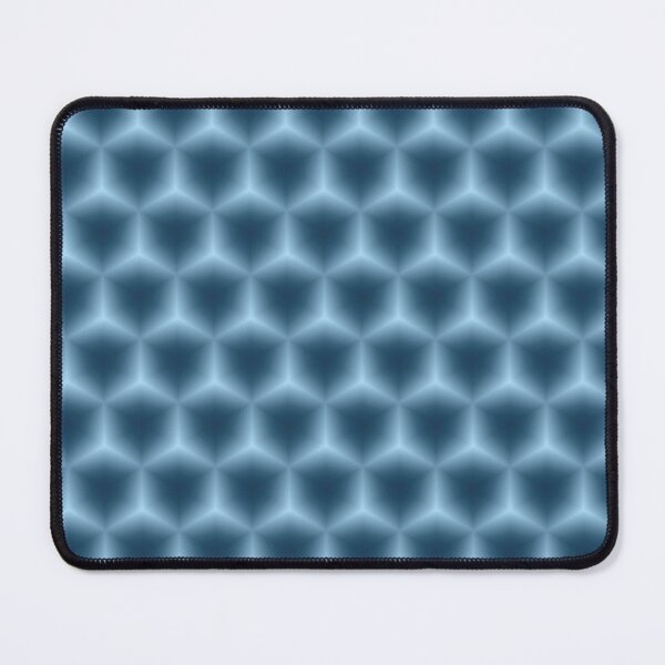 Item preview, Soft Blue Honeycomb Geometric Print designed and sold by IntelliMindDesigns.