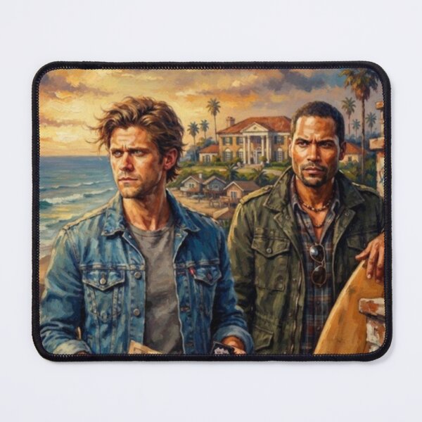 Item preview, Graceland Crime Drama Fine Art Tribute designed and sold by Art's Diner.