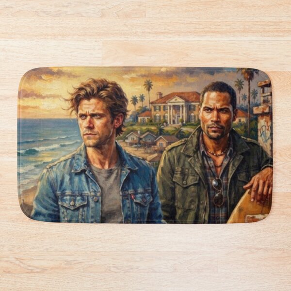 Item preview, Graceland Crime Drama Fine Art Tribute designed and sold by Art's Diner.