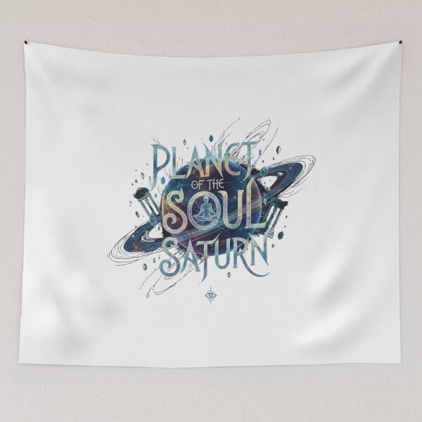 Item preview, The Planet Of My Soul Saturn designed and sold by SkrabinhoArt.