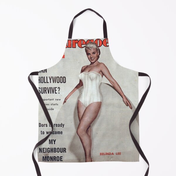 Aperçu de l'œuvre Affiche pin-up vintage du magazine Picturegoer avec Belinda Lee créée et vendue par Cool Robot Bro..