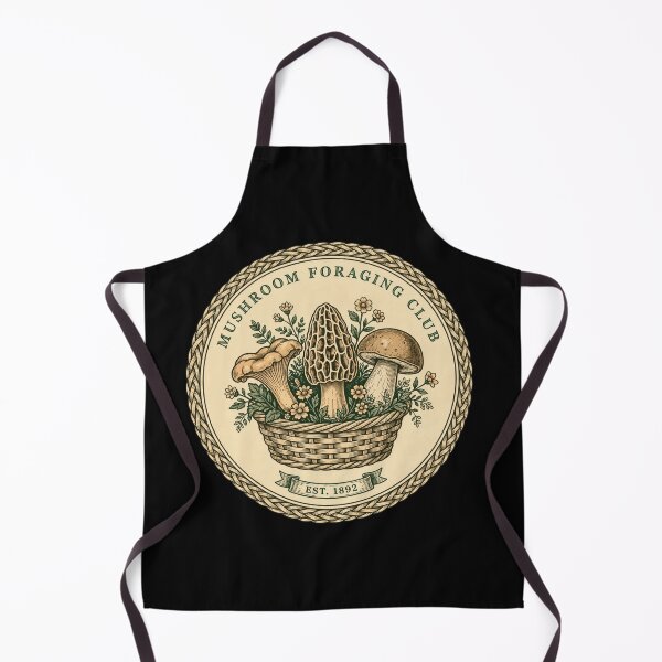 Item preview, Cottagecore Mushroom Foraging Club designed and sold by Fulaly.