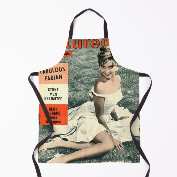 Item preview, Vintage Picturegoer Magazine Pinup Poster with Yvonne Monlaur designed and sold by Cool Robot Bro..