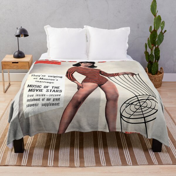 Item preview, Vintage Picturegoer Magazine Pinup Poster with Marigold Russell designed and sold by Cool Robot Bro..