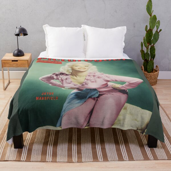 Item preview, Vintage Picturegoer Magazine Pinup Poster with Jayne Mansfield designed and sold by Cool Robot Bro..