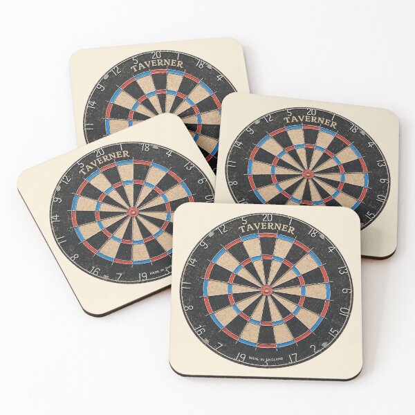 Item preview, Vintage Dartboard - Darts Player Bar Tavern Games designed and sold by darklordpug.