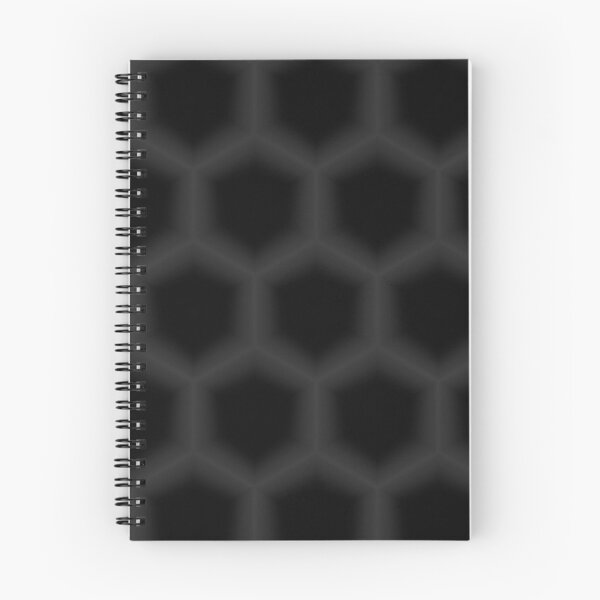 Item preview, Black Hexagonal Honeycomb Pattern designed and sold by IntelliMindDesigns.
