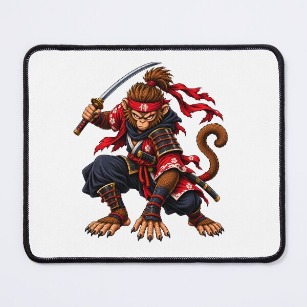 Item preview, Samurai Monkey Warrior designed and sold by Oddity Anvil.