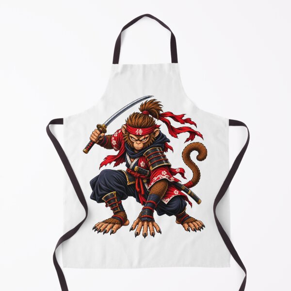 Item preview, Samurai Monkey Warrior designed and sold by Oddity Anvil.