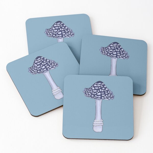 Item preview, Magpie inkcap (Coprinopsis picacea) designed and sold by Strataes.