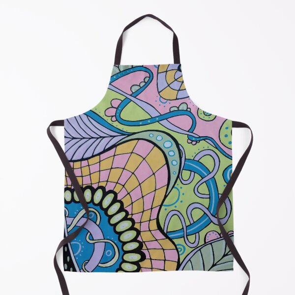 Artikelvorschau, Frühlingstanz | Psychedelische Boho-Wandkunst entworfen und verkauft von WonderwildArt.