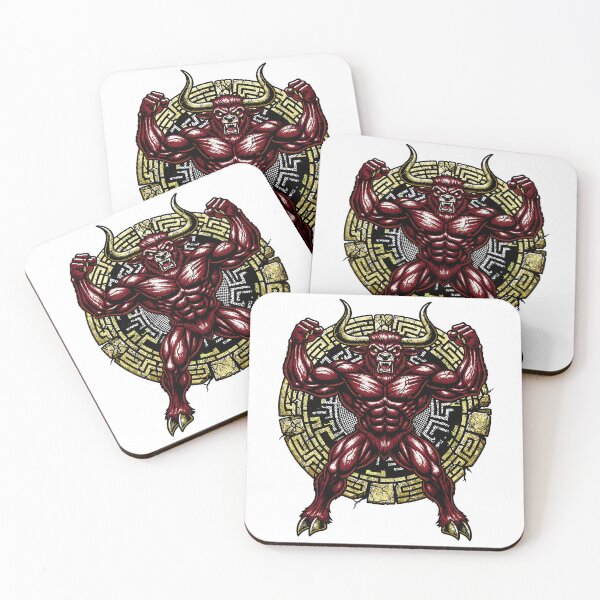 Item preview, Raging Minotaur Beast Labyrinth Guardian designed and sold by Romgora.