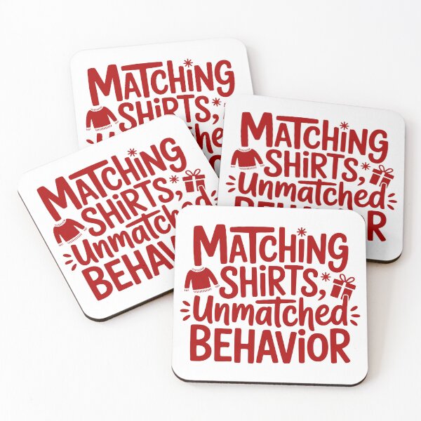 Item preview, Matching Shirts Unmatched Behavior designed and sold by theartfulaspie.