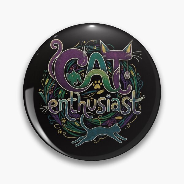 Item preview, Cat Enthusiast designed and sold by SkrabinhoArt.