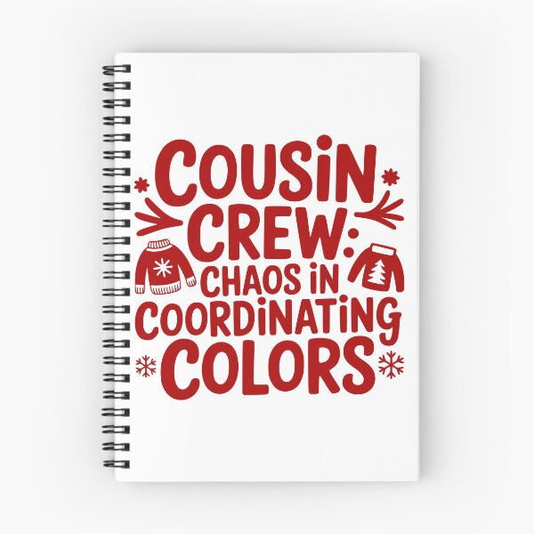 Item preview, Cousin Crew Chaos in Coordinating Colors designed and sold by theartfulaspie.