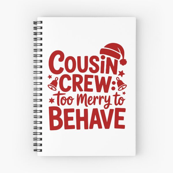 Item preview, Cousin Crew Too Merry to Behave designed and sold by theartfulaspie.