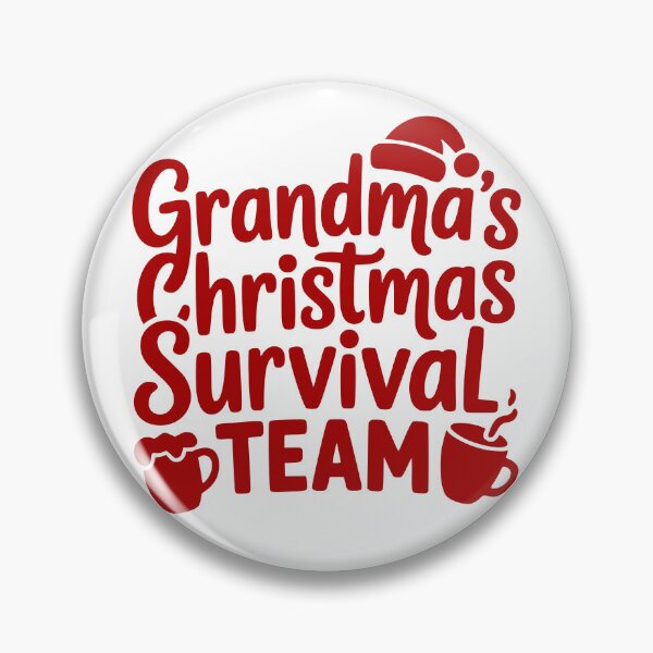 Item preview, Grandma’s Christmas Survival Team designed and sold by theartfulaspie.