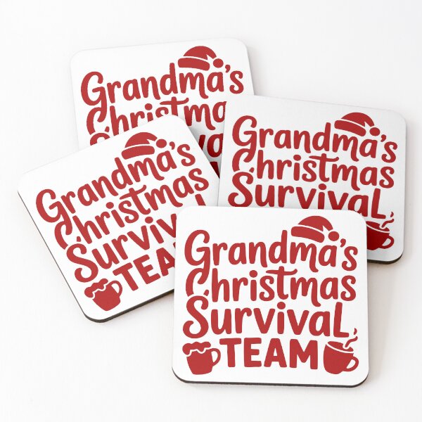 Item preview, Grandma’s Christmas Survival Team designed and sold by theartfulaspie.