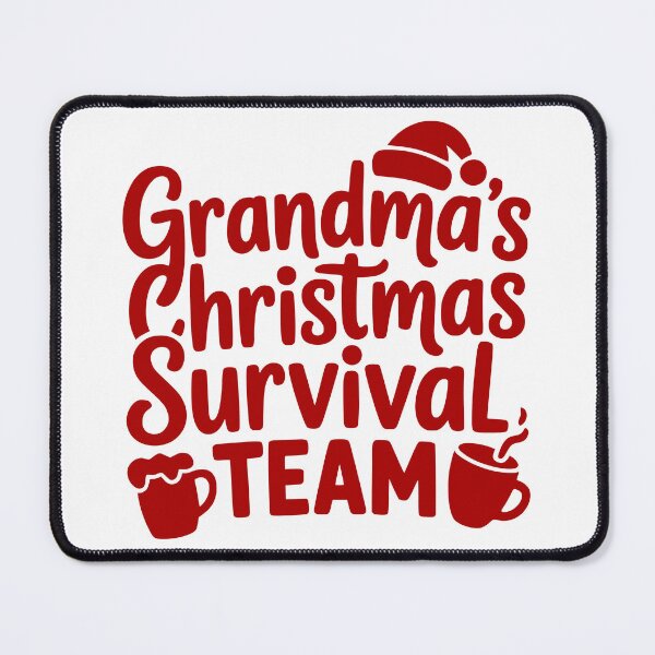 Item preview, Grandma’s Christmas Survival Team designed and sold by theartfulaspie.