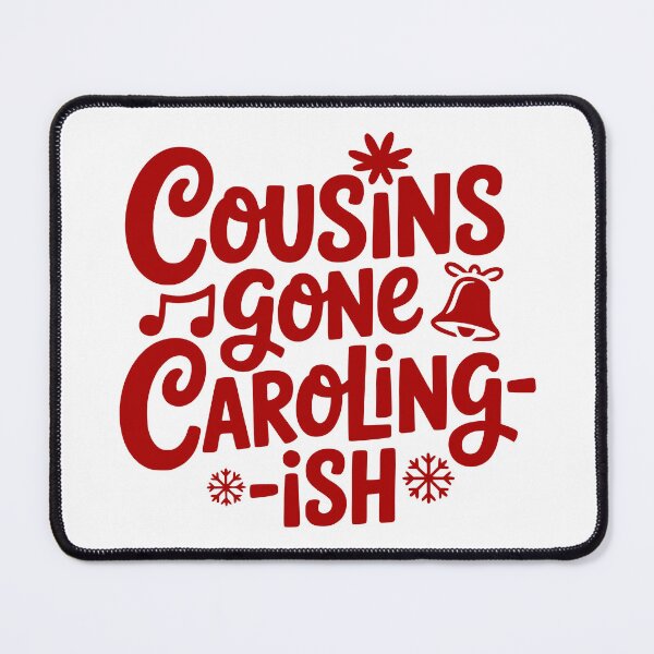 Item preview, Cousins Gone Caroling-ish designed and sold by theartfulaspie.