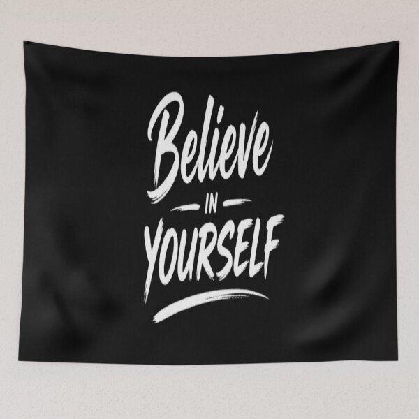Item preview, Believe in Yourself – Motivational Inspirational Quote | Self Confidence & Positive Mindset designed and sold by v6ziix.
