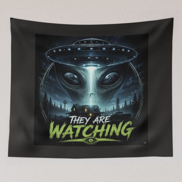 Item preview, They are Watching designed and sold by aliengalaxiesglobal.