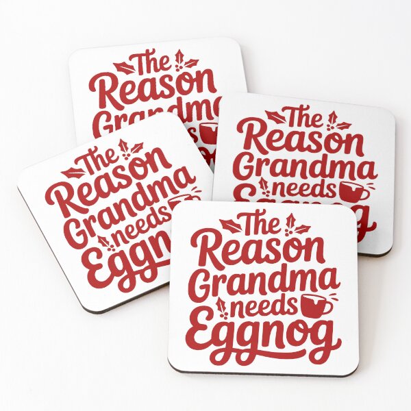 Item preview, The Reason Grandma Needs Eggnog designed and sold by theartfulaspie.