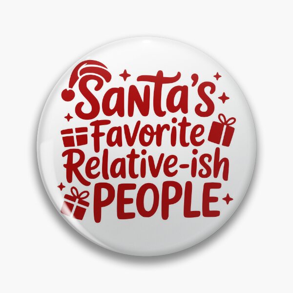 Item preview, Santa’s Favorite Relative-ish People designed and sold by theartfulaspie.