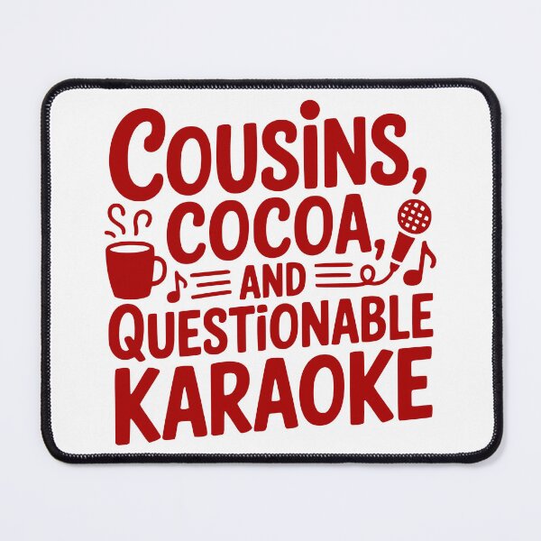 Item preview, Cousins Cocoa and Questionable Karaoke designed and sold by theartfulaspie.