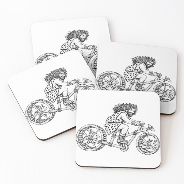 Item preview, Prehistoric cyclist with a rabbit-hamster engine designed and sold by Fingolfins Welt.