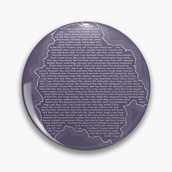 Item preview, Lake District Wainwrights (Version 3) designed and sold by LazloWoodbine.