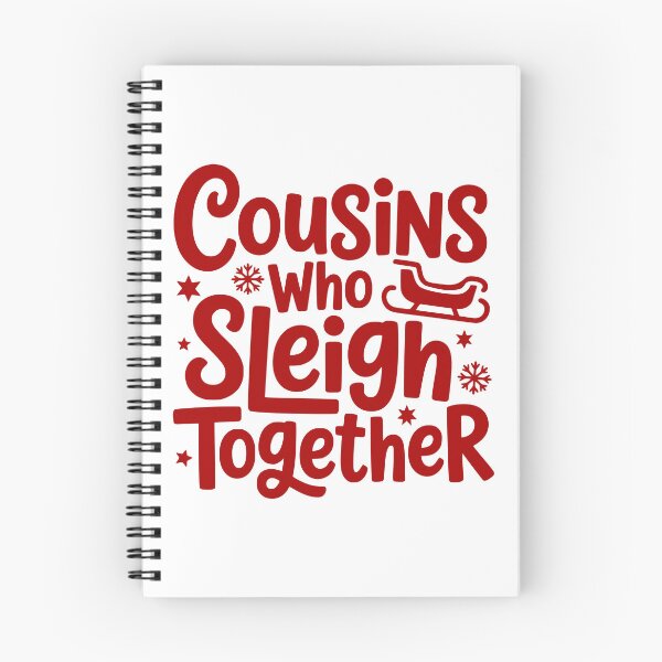 Item preview, Cousins Who Sleigh Together designed and sold by theartfulaspie.
