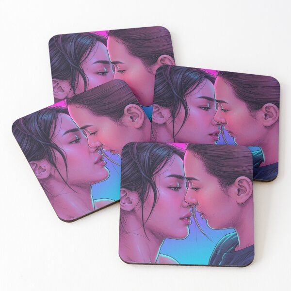 Item preview, TJ Neon Code Thai GL Lgbtq+ Comic Book Art Home Wall Decor Print Poster Pride TV Series Movie  designed and sold by Mind Space.