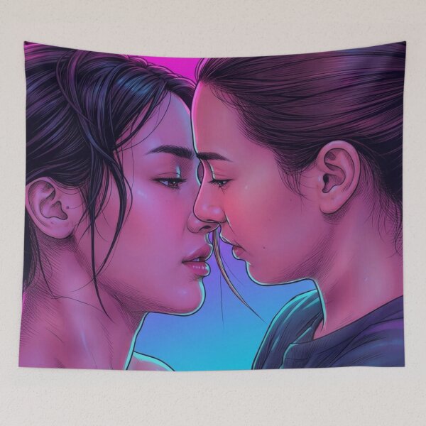 Item preview, TJ Neon Code Thai GL Lgbtq+ Comic Book Art Home Wall Decor Print Poster Pride TV Series Movie  designed and sold by Mind Space.