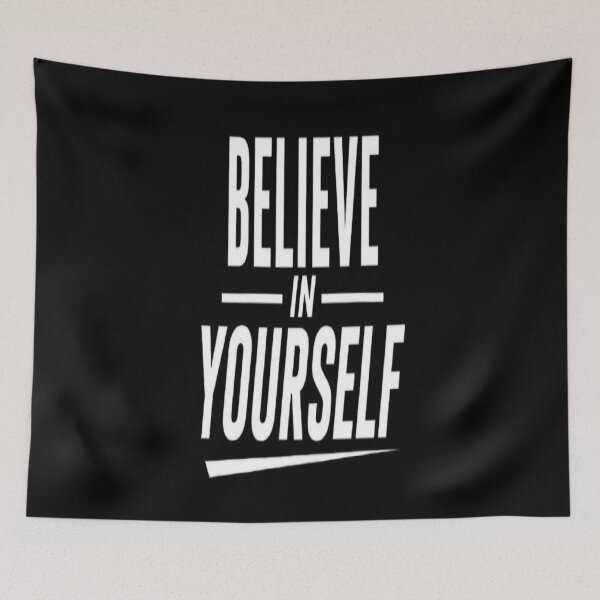 Item preview, Believe in Yourself  Motivational Inspirational Quote | Self Confidence & Positive Mindset designed and sold by v6ziix.