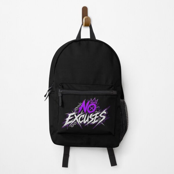 Item preview, No Excuses – Edgy Motivation & Discipline designed and sold by RaulWeirdAndFun.
