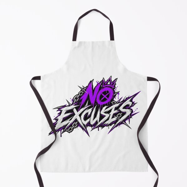 Item preview, No Excuses – Edgy Motivation & Discipline designed and sold by RaulWeirdAndFun.