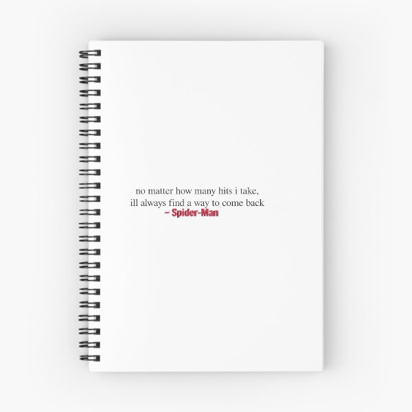 Item preview, spiderman quote designed and sold by Ho0dedVulture3.