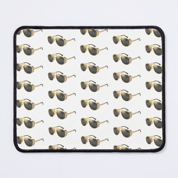 Item preview, Gold pilot partying glasses polarized glass accessories designed and sold by C3R0.
