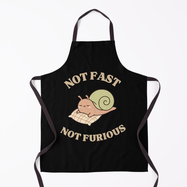 Item preview, Not Fast Not Furious Funny Snail Slow Life Humor Cute Snail Gift designed and sold by kuwagatamushi.