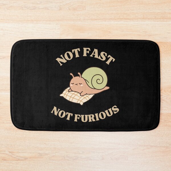 Item preview, Not Fast Not Furious Funny Snail Slow Life Humor Cute Snail Gift designed and sold by kuwagatamushi.