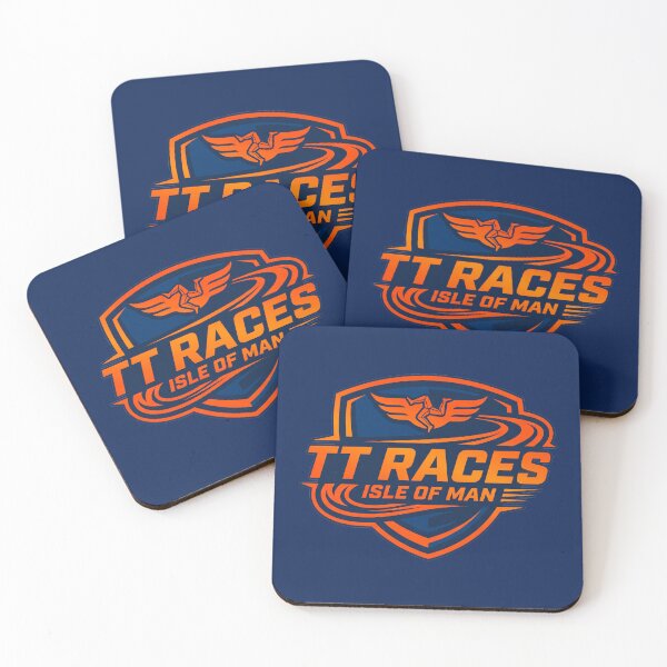 Item preview, Isle of Man TT Races Orange Winged Triskelion Emblem designed and sold by KiwiRider.