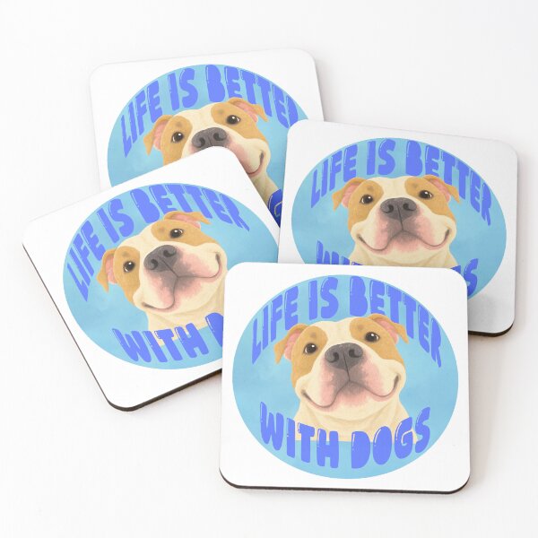 Item preview, Life Is Better With Dogs – Dog Lover designed and sold by memink.