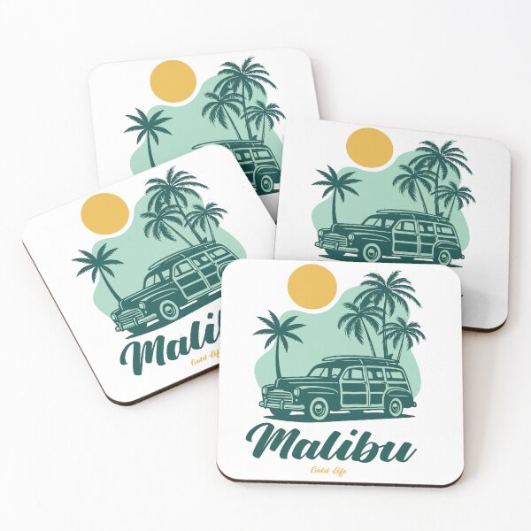 Item preview, Malibu Beach Vintage Surf Car designed and sold by bolayousri.