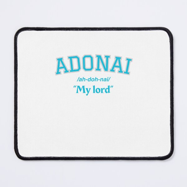 Item preview, Adonai My Lord Hebrew Name Christian Faith Design designed and sold by Love Christ Live Life.