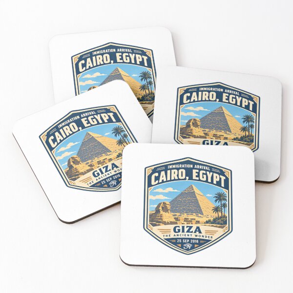 Item preview, Cairo Egypt Giza The Ancient Wonder Travel Explorer designed and sold by Star3NowForMe.