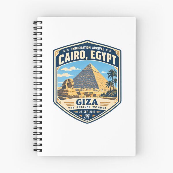 Item preview, Cairo Egypt Giza The Ancient Wonder Travel Explorer designed and sold by Star3NowForMe.